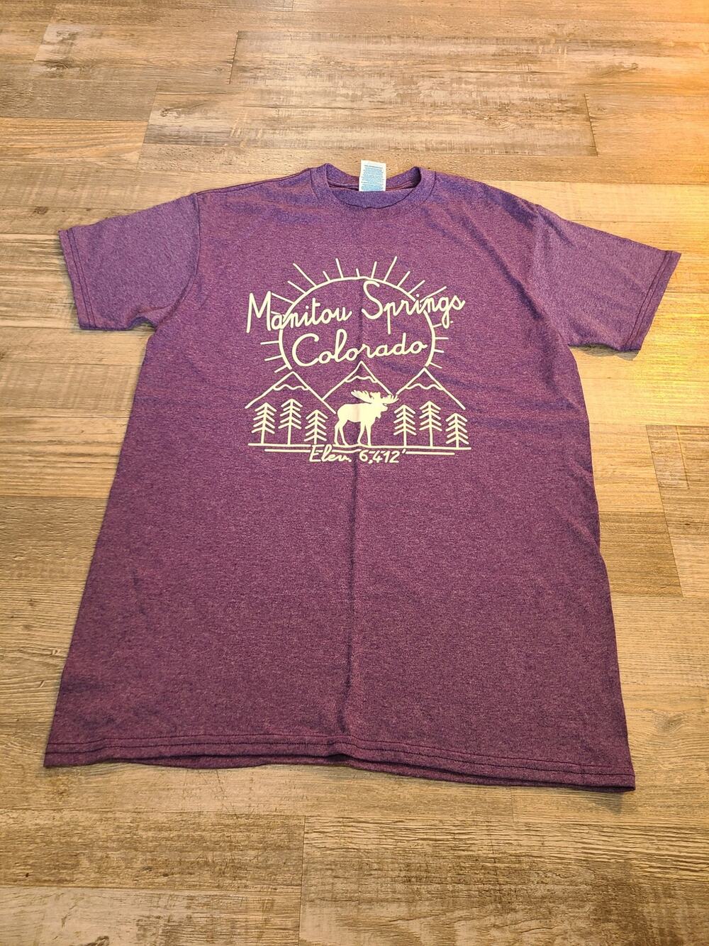 Delta pro weight small womens purple graphic tee